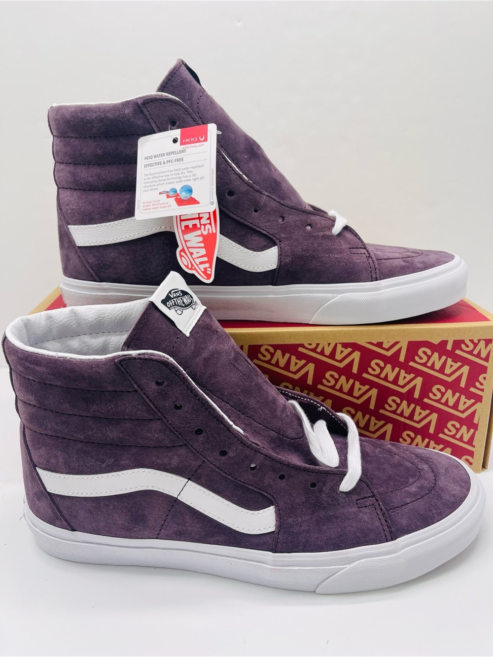 Vans Sk8-Hi Pig Suede Wine Tasting
VN0A5JMJBEF Sneakers 
 High Top in Plum